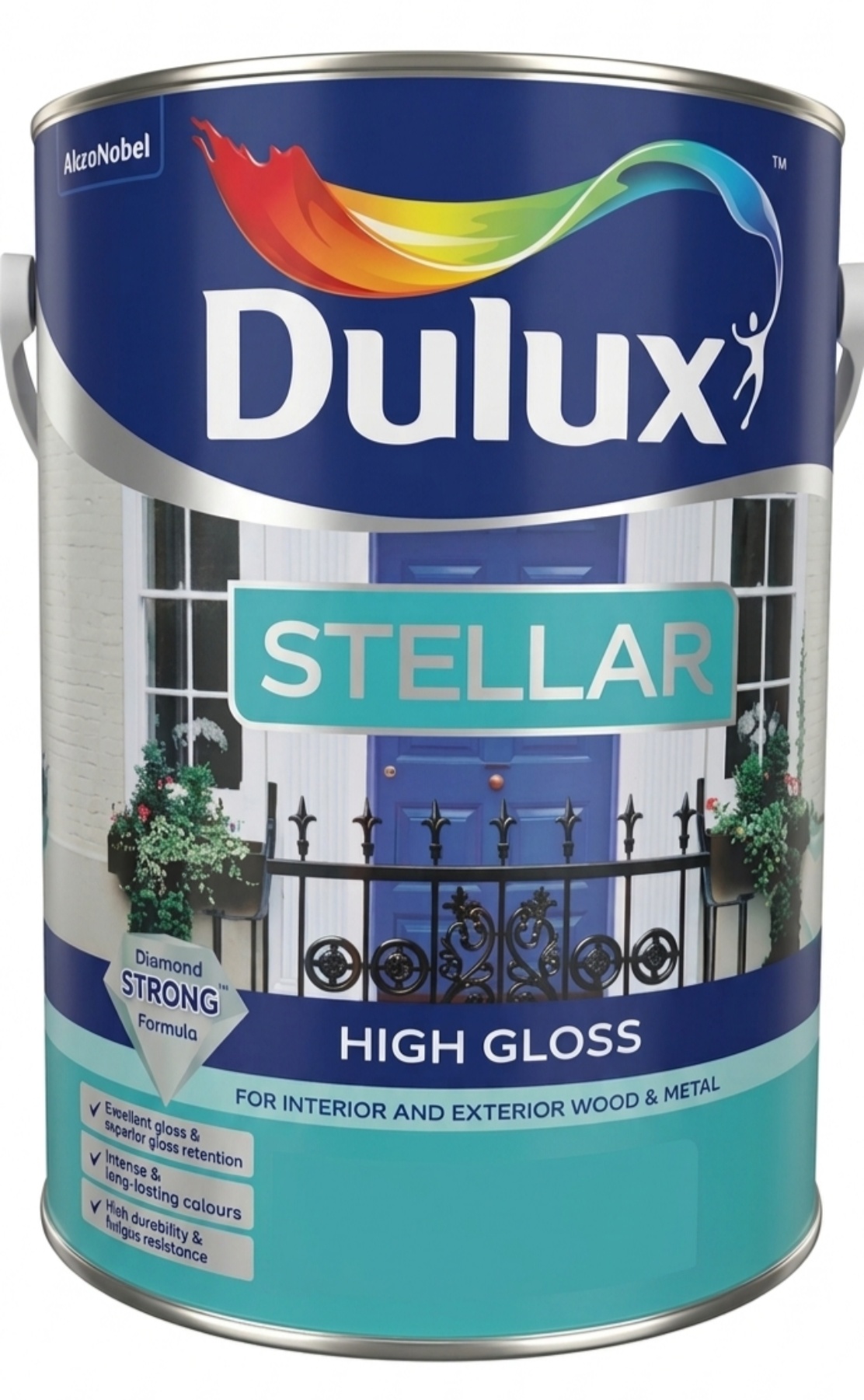 Dulux StellaHighGloss(White-101)1L
